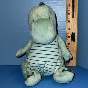 Carters Just One You Green & Blue Dinosaur Dino 9" Plush Baby Toy 67515 2019